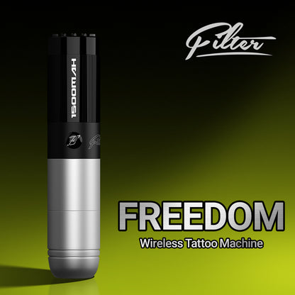 Filter Freedom Wireless Battery Tattoo Pen Machine