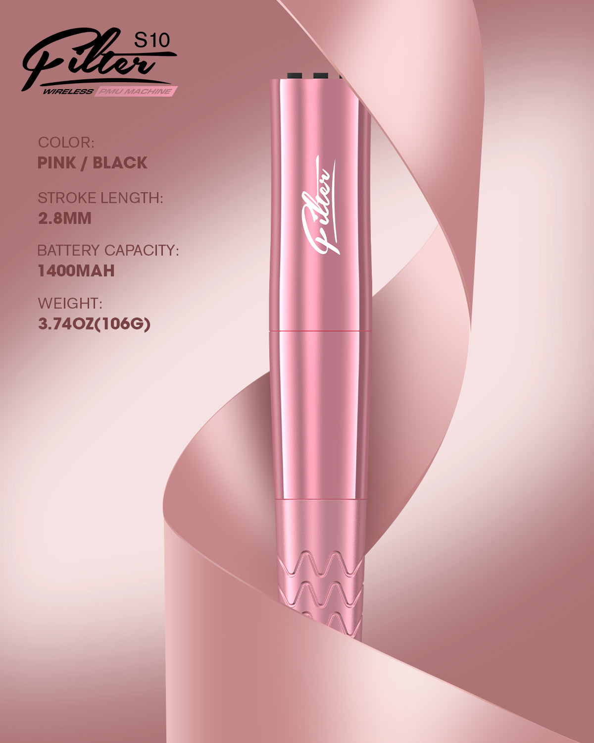 Filter S10 Wireless Battery Permanent Makeup Pen Machine