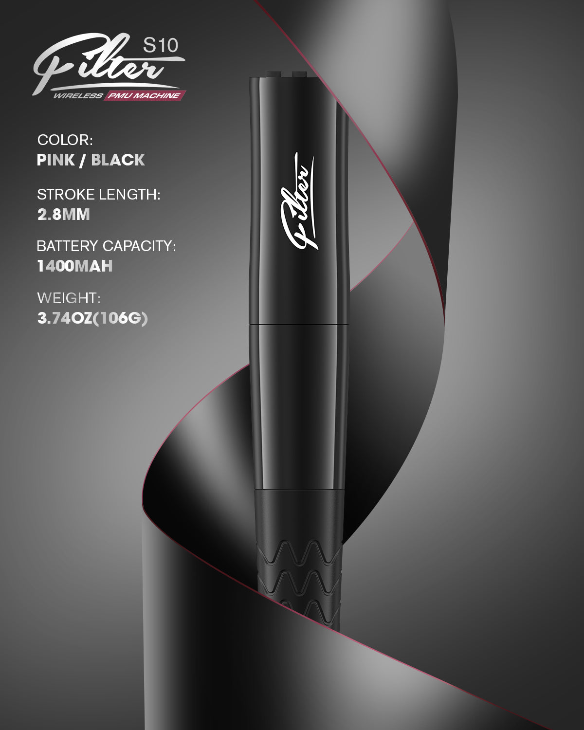 Filter S10 Wireless Battery Permanent Makeup Pen Machine