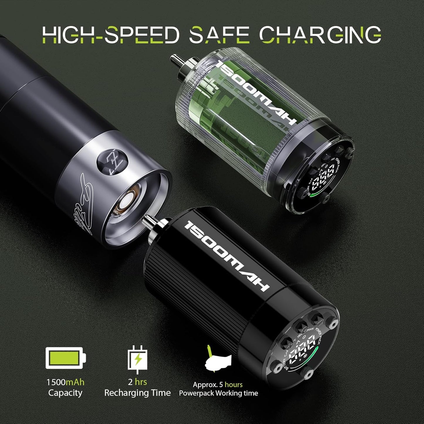 Filter Freedom Wireless Battery Tattoo Pen Machine