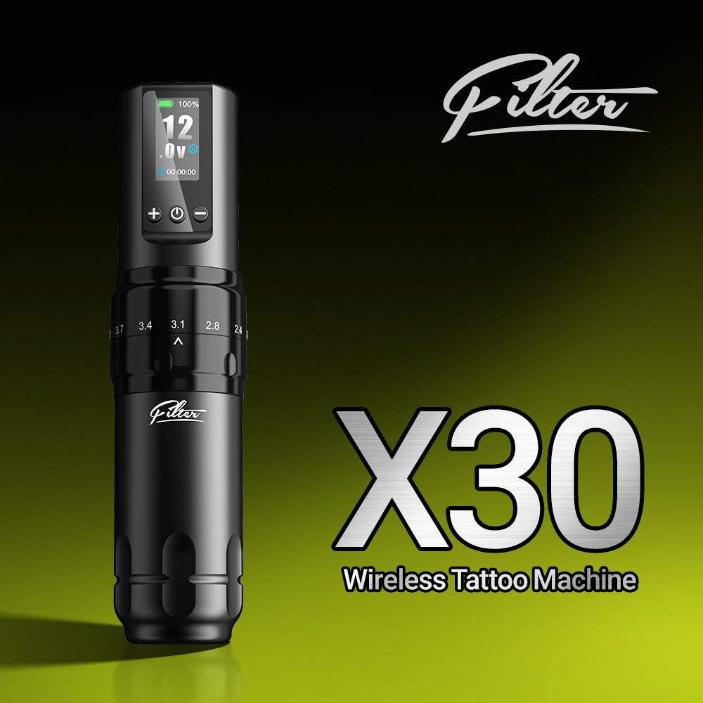 Filter X30 Six Options Adjustable Stroke Wireless Tattoo Machine